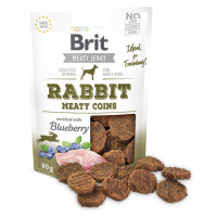 BRIT Jerky Rabbit Meaty Coins pamlsky pro psy 80 g