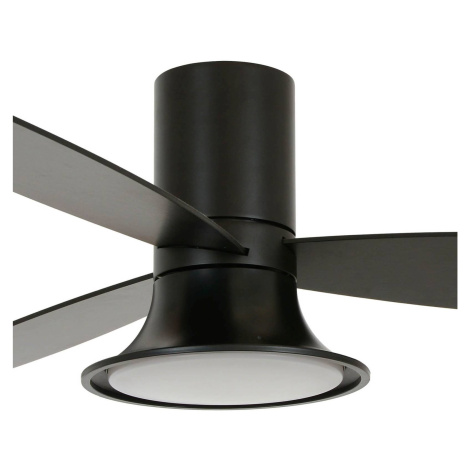 Beacon Lighting Stropní ventilátor Flusso s LED světlem, černá