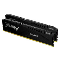 Kingston Fury Beast 64GB 5200MHz CL40 DDR5 DIMM (2x32) Black kf552c40bbk2-64 Černá