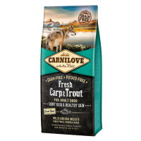 Carnilove Fresh Adult kapr, pstruh pro psy - 12 kg