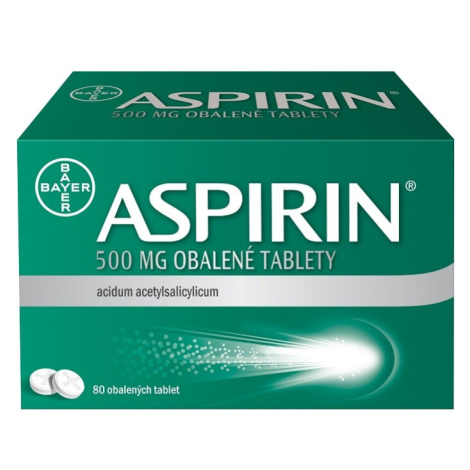 ASPIRIN 500MG TBL OBD 80 Bayer