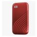 SanDisk WD My Passport SSD externí 1TB, USB-C 3.2, 1050/1000MB/s R/W PC & Mac, Red