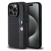 Bmw BMHCP15L23PUPVK iPhone 15 Pro 6,1 černý/černý pevný obal Perforated Tri