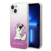 Karl Lagerfeld KLHCP14MCFNRCPI hard silikonové pouzdro iPhone 14 PLUS 6.7" pink Choupette Fun