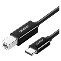 Kabel USB-C 2.0 na USB-B UGREEN US241 pro tiskárnu, 1 m (černý)