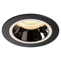 SLV BIG WHITE NUMINOS DL M vnitřní LED zápustné stropní svítidlo černá/chrom 3000 K 40° včetně l