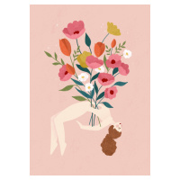 Ilustrace I'm a Flower, Bea Muller, (30 x 40 cm)