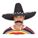 Guirca Sombrero černé 60cm - poškozené