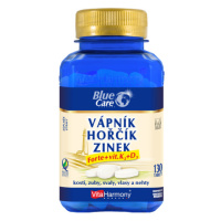 VITAHARMONY Vápník & hořčík & zinek Forte + vit. D3 + K2 130 tablet