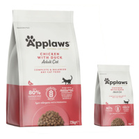 Applaws granule pro kočky, 7,5 + 2 kg zdarma! - Chicken & Duck