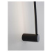 NOVA LUCE nástěnné svítidlo SYNTHESI černý hliník a akryl LED 18W 230V 3000K IP20 9009322