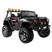 mamido  Elektrické autíčko Jeep Monster 4x4 černé