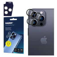 3mk ochrana kamery HARDY Lens Protection Pro pro Apple iPhone 16 Pro /16 Pro Max, titanium grey