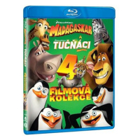 Magic Box Madagaskar 1–3 + Tučňáci z Madagaskaru kolekce (4 Blu-ray)