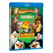 Magic Box Madagaskar 1–3 + Tučňáci z Madagaskaru kolekce (4 Blu-ray)