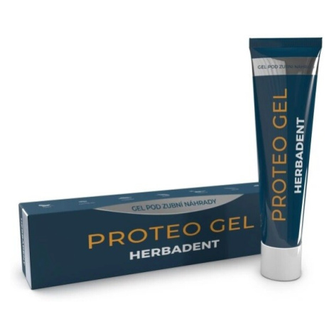 HERBADENT PROTEO GEL pod zubní náhrady 40g