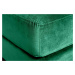 LuxD Designová taburetka Adan 80 cm smaragdově-zelený samet