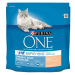 PURINA ONE Sterilized se pstruhem - 1,5 kg