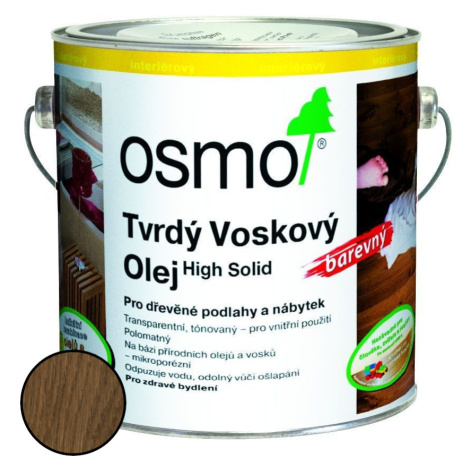 Olej tvrdývoskový Osmo 3075 černý 0,75 l AU-MEX