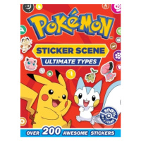 Pokémon Ultimate Types Sticker Scene - kniha z kategorie Samolepky