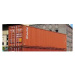 1:24 PRIVES KONTEJNER/Remorque Porte Container Red