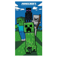 Plážová osuška pro kluky MINECRAFT 70 X 140 cm