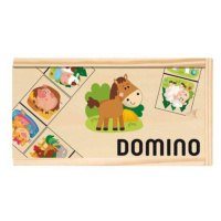 Woody Domino Domácí zvířata, 19 x 10 x 5 cm