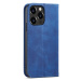 Magnet Fancy Case elegantní knížkové pouzdro na iPhone 14 PLUS 6.7" Blue