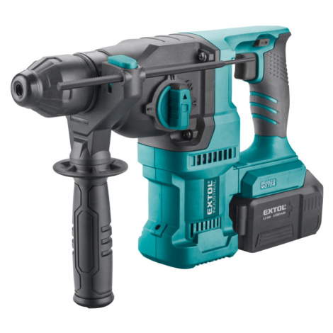 kladivo vrtací aku SHARE20V, 2,6J, SDS plus, BRUSHLESS, 20V Li-ion, 4Ah Extol Premium