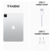 Apple iPad Pro 11 (2022) 256GB Wi-Fi Silver MNXG3FD/A Stříbrná