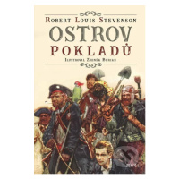 Ostrov pokladů - Louis Robert Stevenson, Zdeněk Burian (ilustrácie) - kniha z kategorie Beletrie