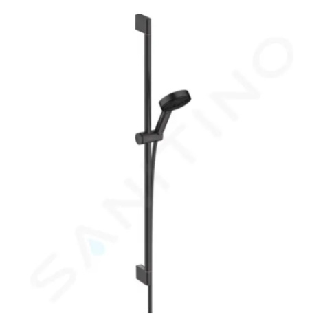 Hansgrohe 24171670 - Set sprchové hlavice, 3 proudy, EcoSmart, tyče 959 mm a hadice, matná černá