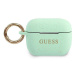 Guess GUACAPSILGLGN pouzdro na AirPods PRO green Silicone Glitter