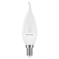 CENTURY LED SVÍČKA PLAMEN ONDA 6W E14 6500K 520Lm 200d 38x130mm IP20 CEN ONM1C-061465