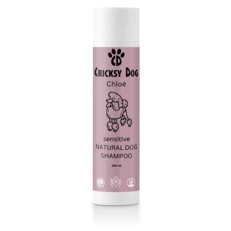 Chloé sensitive šampon pro psy: s vůní čaje a citrusů (pro psy s citlivou kůží a štěňata) – 250  CricksyDog