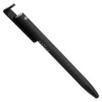 FIXED Pen 3v1 psací pero se stylusem a stojánkem, antibakteriální povrch, hliníkové tělo, černá