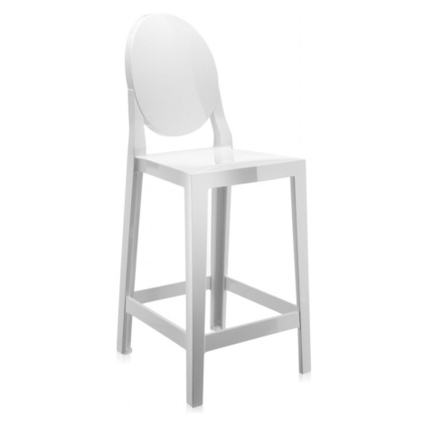 Kartell - Barová židle One More vysoká, bílá