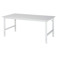RAU Pracovní stůl, výška 770 - 1090 mm, spodní část 1900 x 860 mm