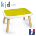Stůl pro děti Kid Furniture Table Green Smoby zelený s UV filtrem od 18 měsíců