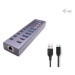 i-tec USB 3.0/USB-C Charging HUB 9port LAN + Power Adapter 60W