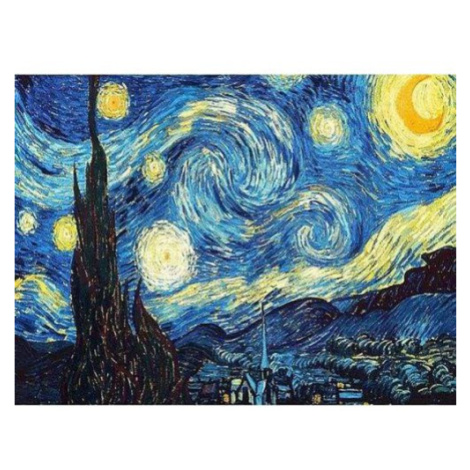 Figured ART Diamantové malování - VAN GOGH HVĚZDNÁ NOC bez rámu 40 x 50 cm