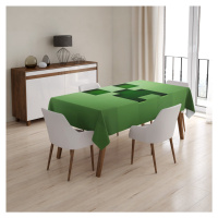 Sablio Ubrus Green Blocks - 145x240 cm