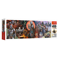 Trefl Panoramatické puzzle 1000 - Dobrodružství Mandalorian / Lucasfilm Star Wars The Mand