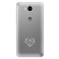 iSaprio čiré pouzdro - Digital Love - Huawei Y5 2017/Huawei Y6 2017