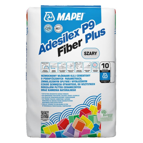 Lepidlo Mapei Adesilex P9 Fiber Plus šedá 25 kg ADESILEXP9FIBER