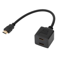 Redukce HDMI - 2x HDMI CABLETECH ZLA0791 0,3m