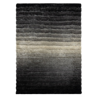 Dywany Łuszczów Kusový koberec Flim 007-B6 Stripes grey - 160x220 cm