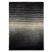 Dywany Łuszczów Kusový koberec Flim 007-B6 Stripes grey - 160x220 cm