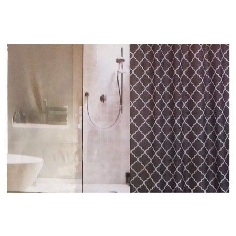 PROHOME - Závěs sprchový ORIENT šedý