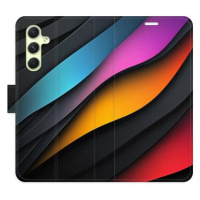 iSaprio Flip pouzdro Color Waves pro Samsung Galaxy A54 5G